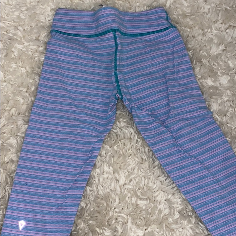 Ivivva cropped striped pants.